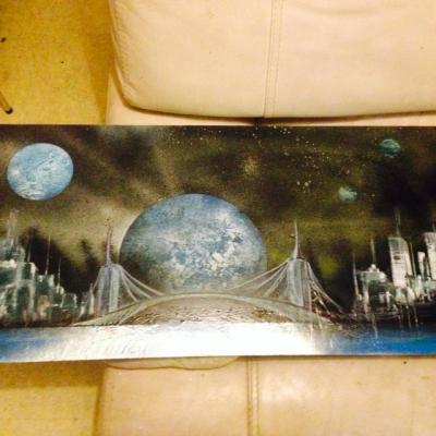 Toile Galaxie